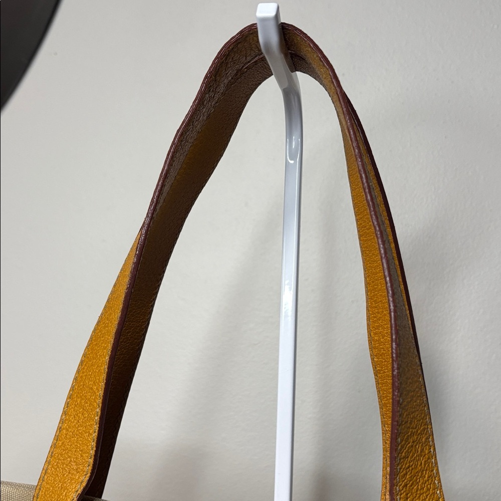 PRADA Canapa Cinghale Trimmed COLORBLOCK Tote - Picture 8 of 15